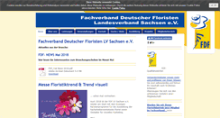 Desktop Screenshot of fdf-sachsen.de